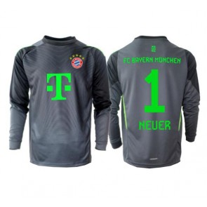 Bayern Munich Manuel Neuer #1 Maalivahti Vieraspaita 2025-26 Pitkähihainen